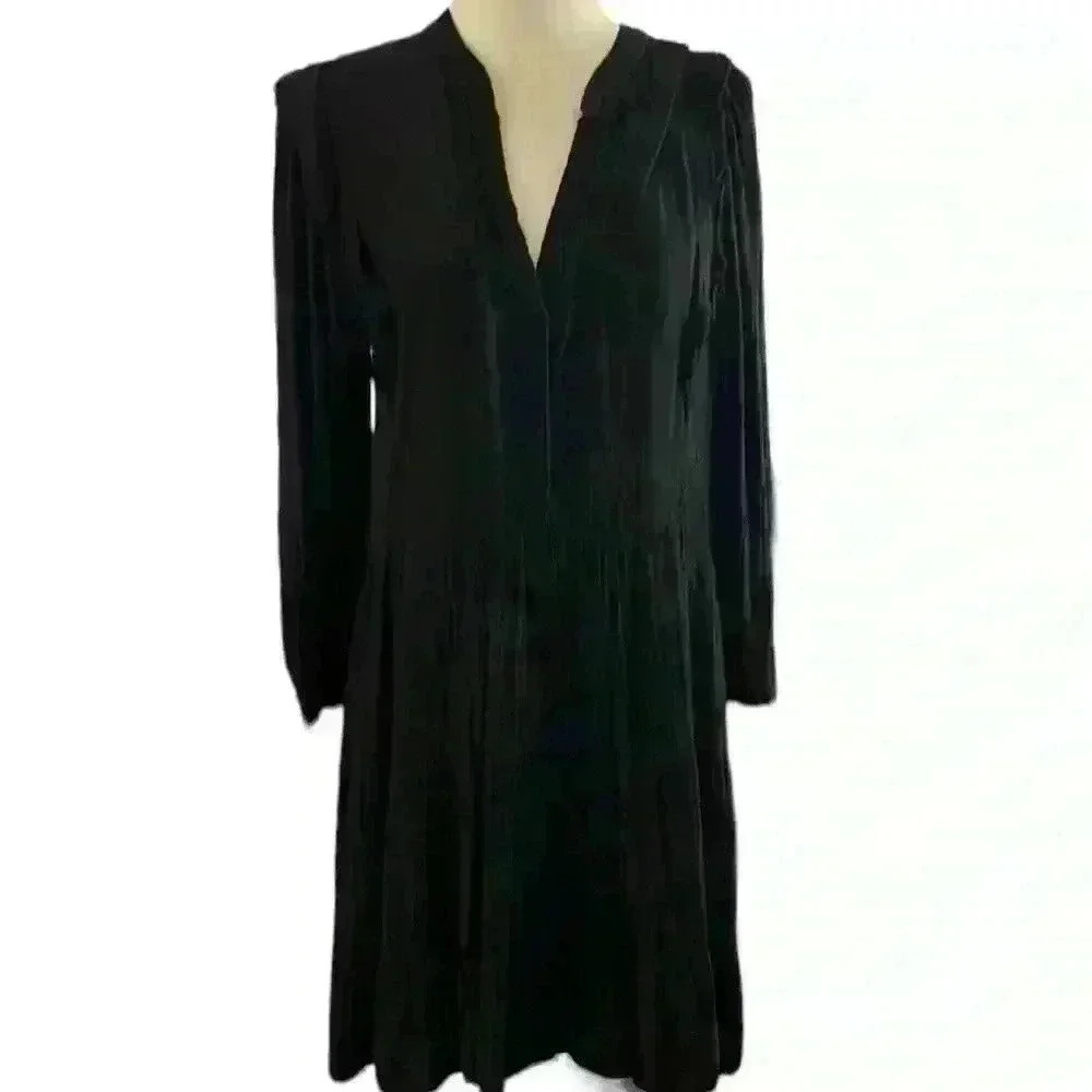 AMADI Anthropologie Rossi Ruffled Tunic  Bohemian Mini Dress Size Medium​